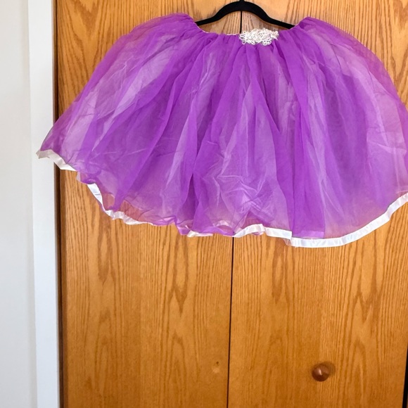 Weissman Purple and Black Sequin Costume with matching Tutu - Picture 6 of 7